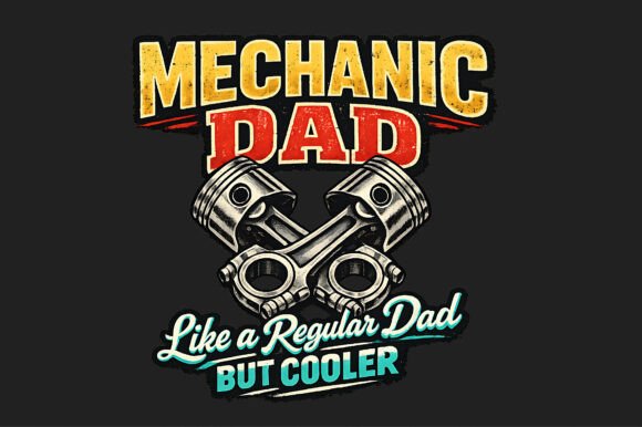 Cooler Than Regular Dad: The Mechanic Dad Design