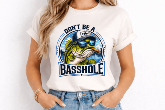 Don't Be a Basshole: A Fishing PNG with Attitude