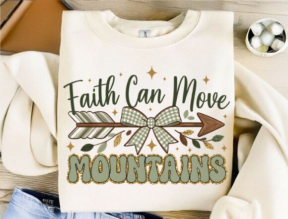 Faith Can Move Mountains PNG: Design That Resonates