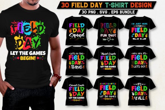 Field Day T-Shirt Design Bundle: Your All-in-One Creative Kit