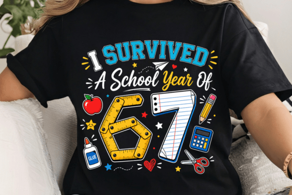 I Survived a School Year of 67: Your New Favorite Classroom Humor Design
