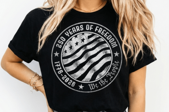 Marking a Quarter-Millennium: The 250 Years of USA Freedom T-shirt Design