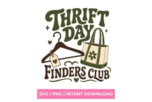 Thrift Day Finders Club SVG: A Modern Design Asset
